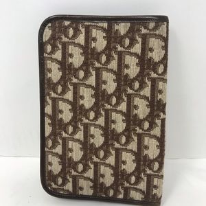 Vintage Authentic Christian Dior Trotter Logo Wallet Foldable Made In France